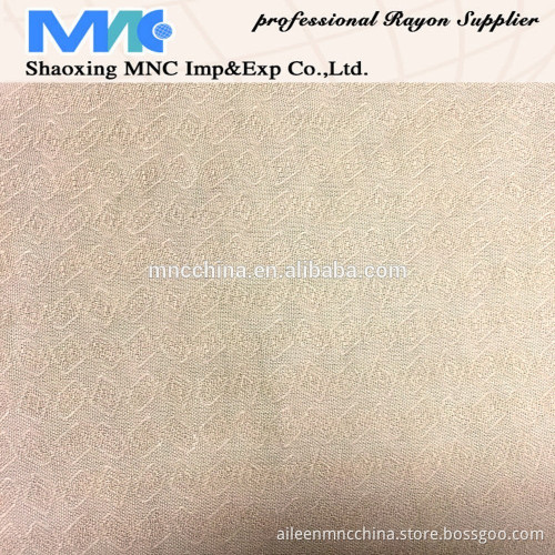 Hot selling rayon jacquard fabric